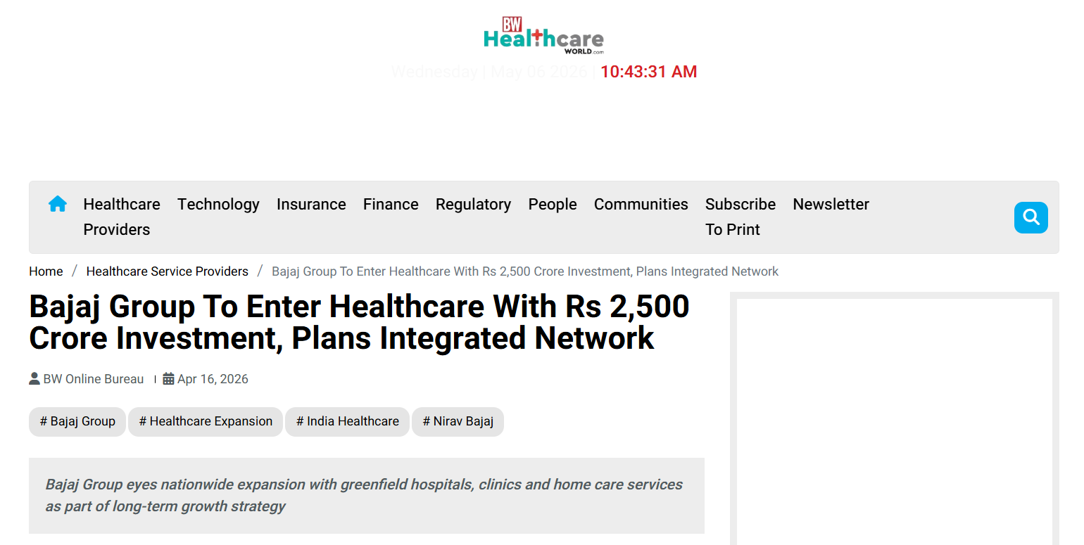 News Page image